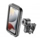Suport telefon Interphone model Quiklox Armor Pro - carcasa universala - montaj pe ghidon - waterproof - diagonala maxima smartphone: 6.5 inch
