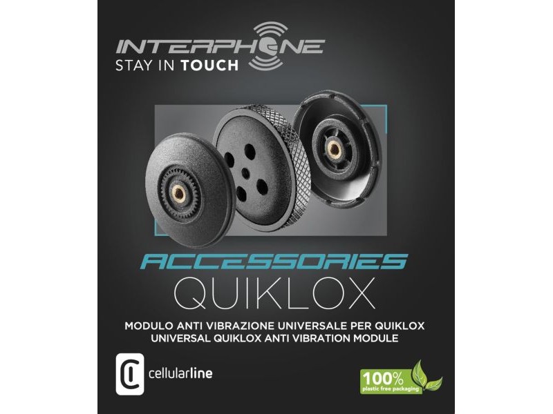 Sistem antivibratii pentru suport telefon Interphone model Quiklox