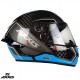Casca integrala Axxis Cobra Rage A0 alb/albastru lucios carbon - 100% carbon Casca integrala Axxis Cobra Rage A0 alb/albastru lucios carbon - 100% carbon