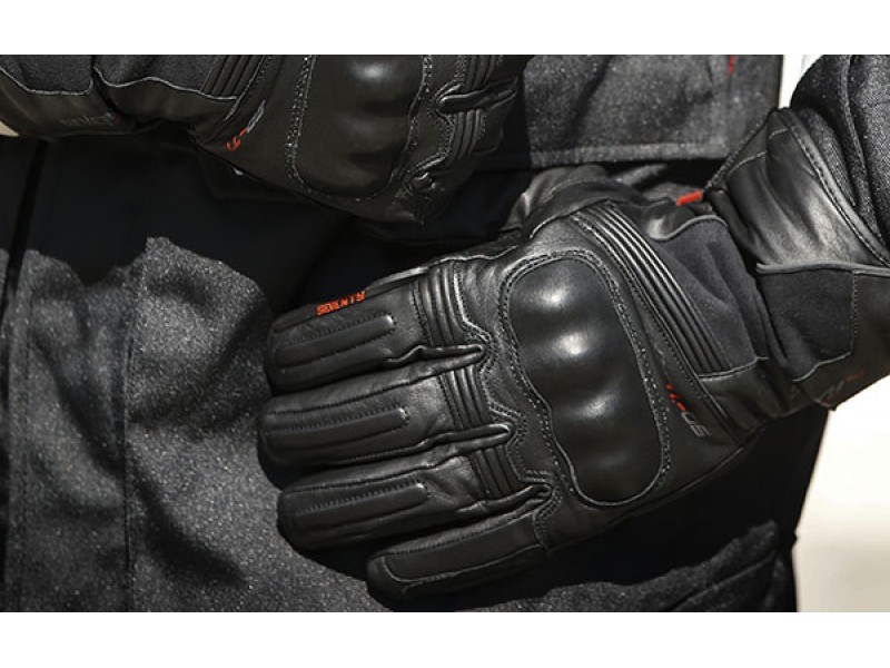 Manusi barbati Touring iarna Seventy model SD-T1 negru – WinterTex - degete tactile