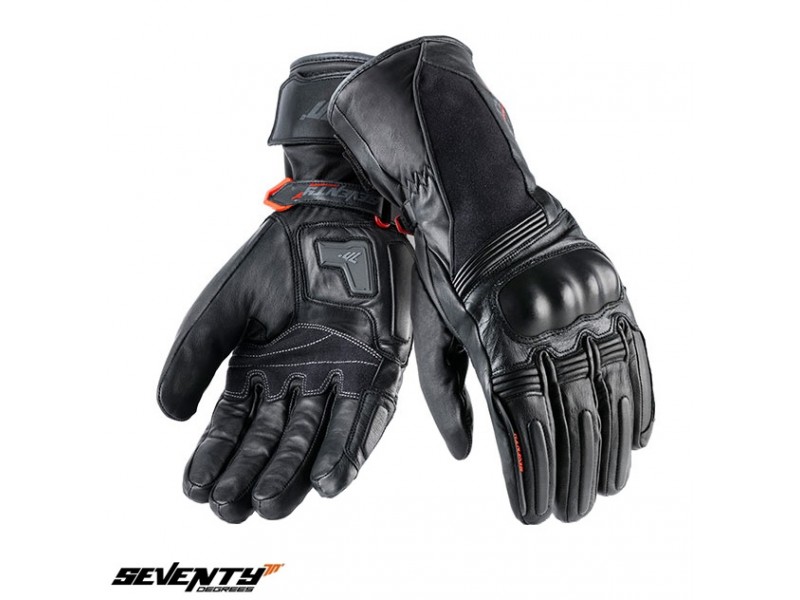 Manusi barbati Touring iarna Seventy model SD-T1 negru – WinterTex - degete tactile