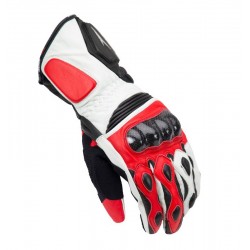 Manusi racing unisex Unik Racing model R 4 carbon culoare rosu  Manusi racing unisex Unik Racing model R 4 carbon culoare rosu