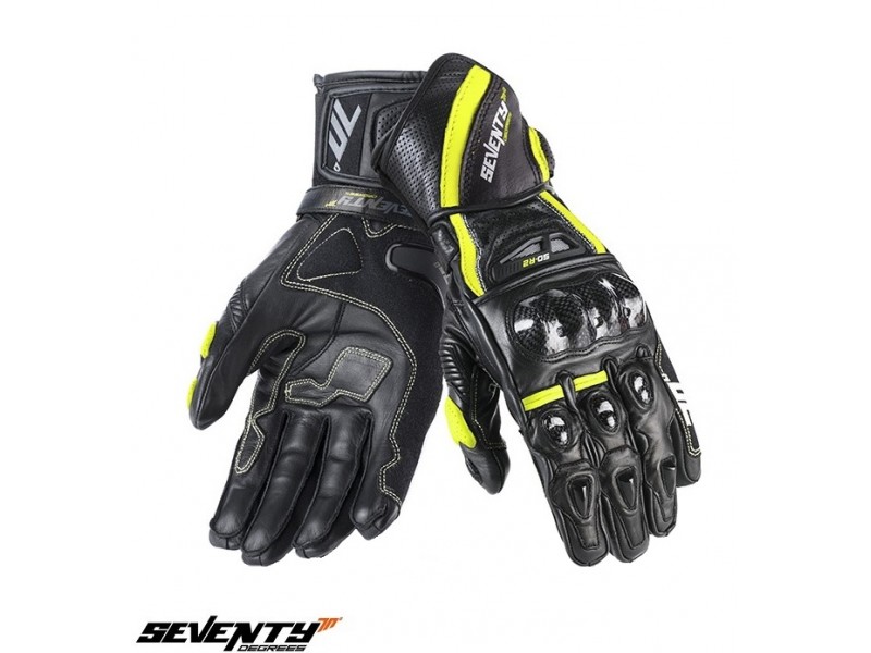 Manusi copii racing vara Seventy model SD-R2K negru/galben