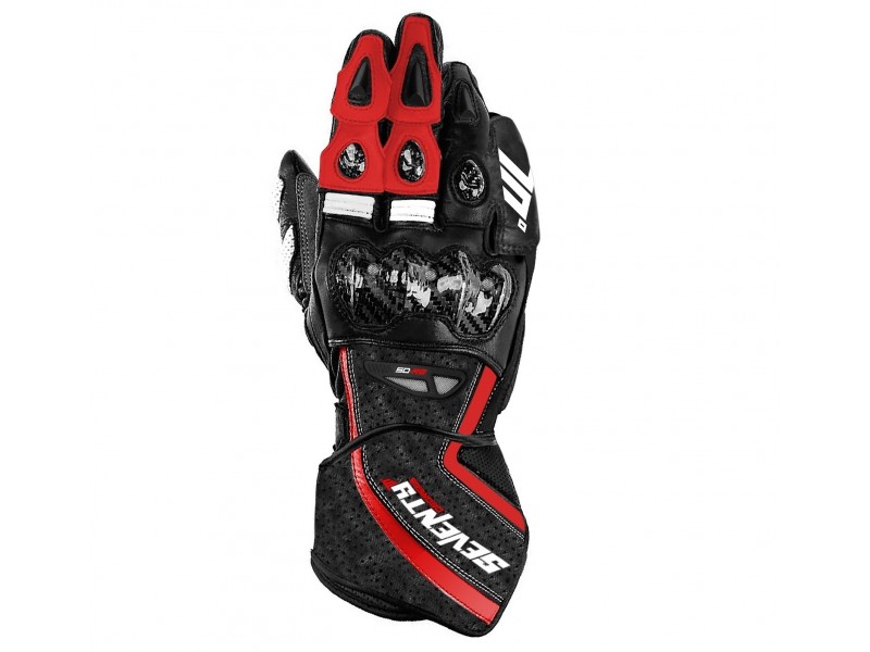 Manusi copii racing vara Seventy model SD-R2K negru/rosu