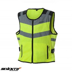 Vesta moto reflectorizanta Seventy model SD-S2 culoare: galben fluor Vesta moto reflectorizanta Seventy model SD-S2 culoare: galben fluor