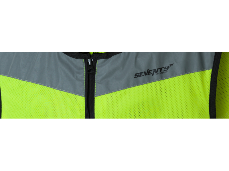 Vesta moto reflectorizanta Seventy model SD-S2 culoare: galben fluor