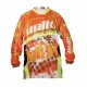 Tricou bluza cross enduro Unik Racing model MX01 culoare portocaliu fluor 