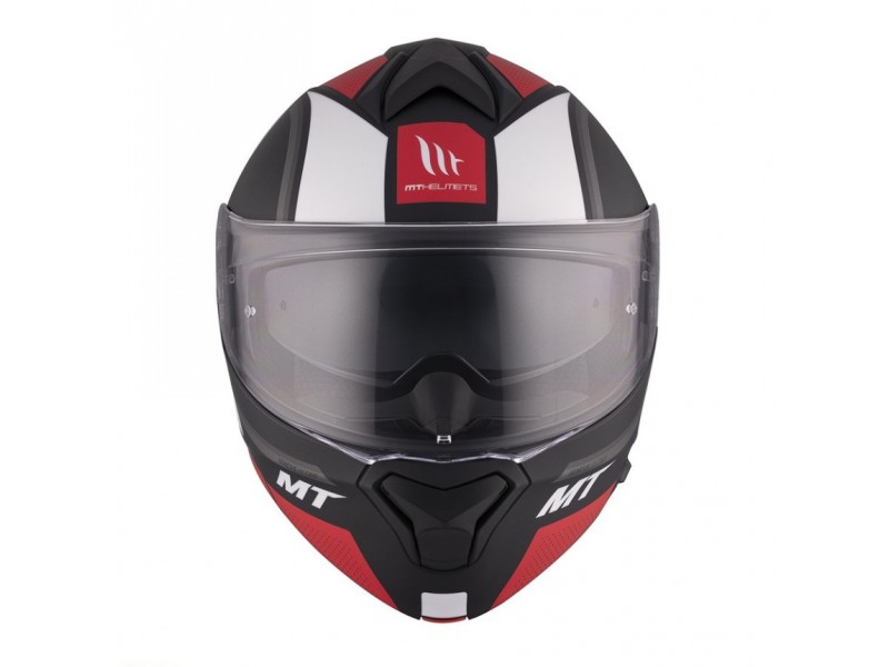 Casca modulabila MT Genesis SV Cave A5 rosu mat Pinlock ready - omologare noua ECE 22.06