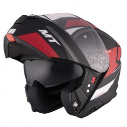 Casca modulabila MT Genesis SV Cave A5 rosu mat Pinlock ready - omologare noua ECE 22.06