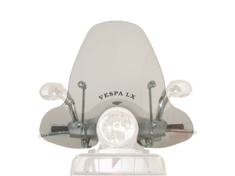 Parbriz mare (inalt) transparent Vespa LX 2T-4T AC 50-125-150cc