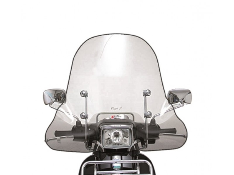 Parbriz mare (inalt) transparent 4 stagioni Vespa S - S College 2T-4T AC 50-125-150cc Parbriz mare (inalt) transparent 4 stagioni Vespa S - S College 2T-4T AC 50-125-150cc