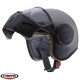 Casca Caberg model Ghost X gun metal (titanium) mat - fibra de sticla Casca Caberg model Ghost X gun metal (titanium) mat - fibra de sticla
