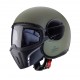 Casca Caberg model Ghost X verde military mat - fibra de sticla