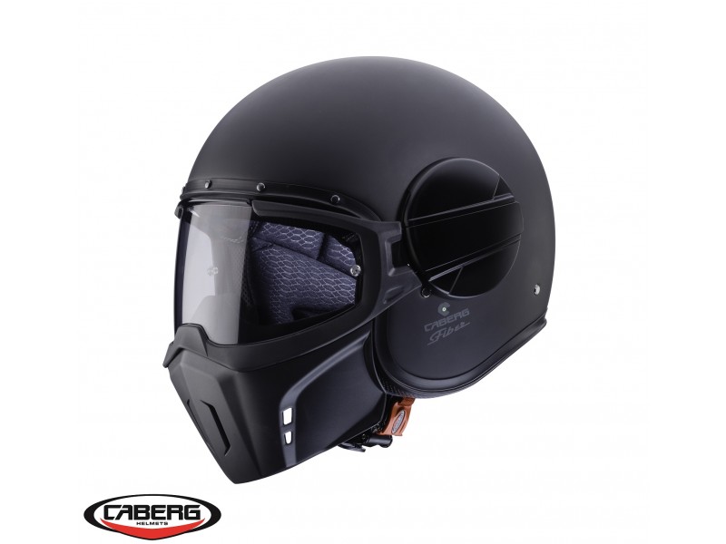 Casca Caberg model Ghost X negru mat - fibra de sticla Casca Caberg model Ghost X negru mat - fibra de sticla