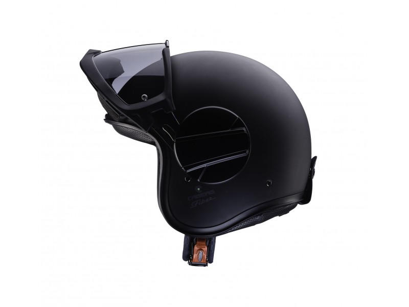 Casca Caberg model Ghost X negru mat - fibra de sticla