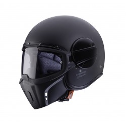 Casca Caberg model Ghost negru mat - fibra de sticla