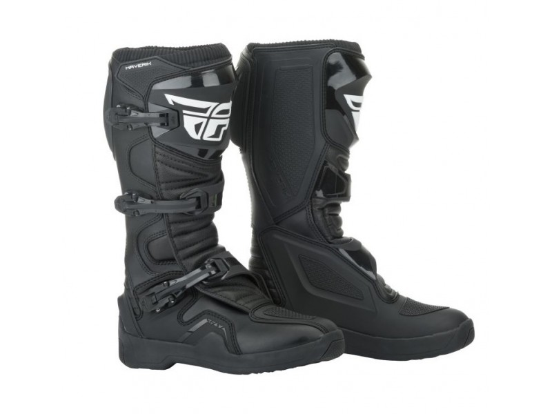 Cizme (boots) cross/enduro (off road) - ATV Fly Racing model Maverick culoare: negru