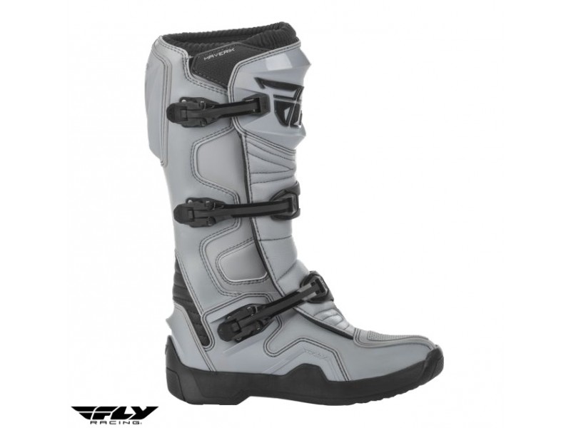 Cizme (boots) cross/enduro (off road) - ATV Fly Racing model Maverick culoare: negru/gri Cizme (boots) cross/enduro (off road) - ATV Fly Racing model Maverick culoare: negru/gri