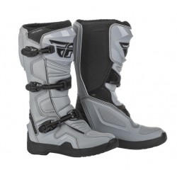 Cizme (boots) cross/enduro (off road) - ATV Fly Racing model Maverick culoare: negru/gri