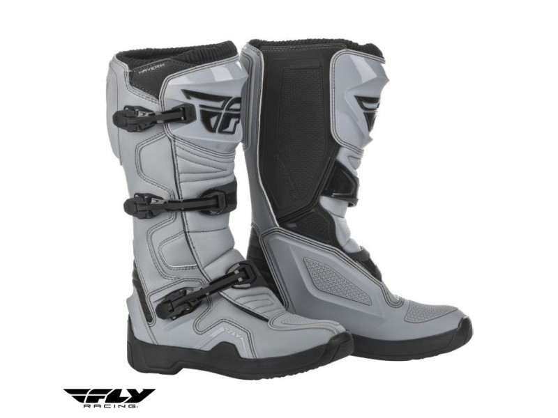 Cizme (boots) cross/enduro (off road) - ATV Fly Racing model Maverick culoare: negru/gri Cizme (boots) cross/enduro (off road) - ATV Fly Racing model Maverick culoare: negru/gri