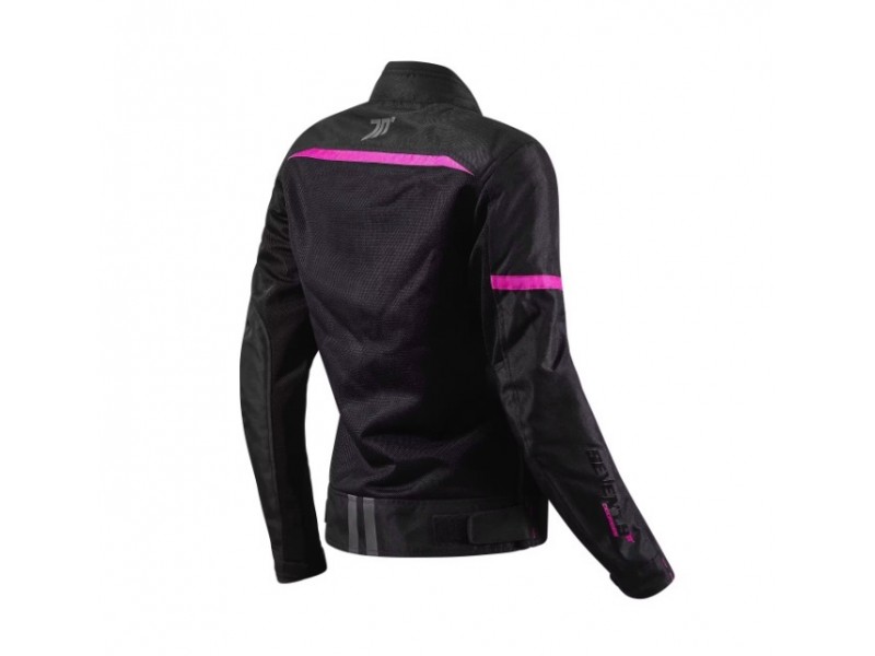 Geaca (jacheta) femei Racing vara Seventy model SD-JR30.2 Mojave culoare: negru/fuchsia (roz)