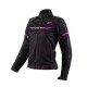Geaca (jacheta) femei Racing vara Seventy model SD-JR30.2 Mojave culoare: negru/fuchsia (roz)