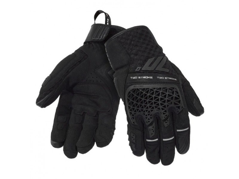 Manusi barbati Naked/Adventure vara Seventy model SD-N60 Two Stroke culoare: negru - degete tactile