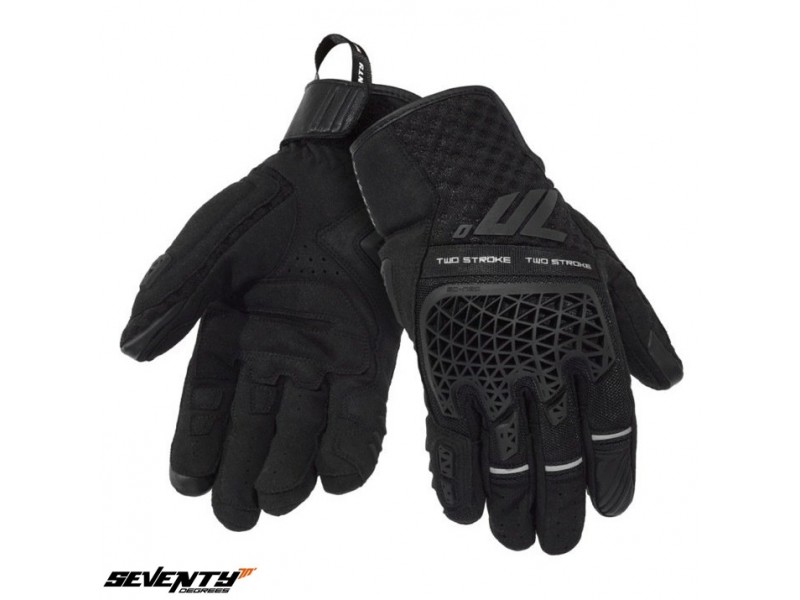Manusi barbati Naked/Adventure vara Seventy model SD-N60 Two Stroke culoare: negru - degete tactile Manusi barbati Naked/Adventure vara Seventy model SD-N60 Two Stroke culoare: negru - degete tactile