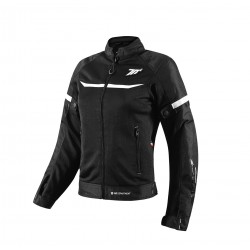 Geaca (jacheta) femei Racing vara Seventy model SD-JR30.2 Mojave culoare: negru/alb