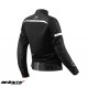 Geaca (jacheta) femei Racing vara Seventy model SD-JR30.2 Mojave culoare: negru/alb