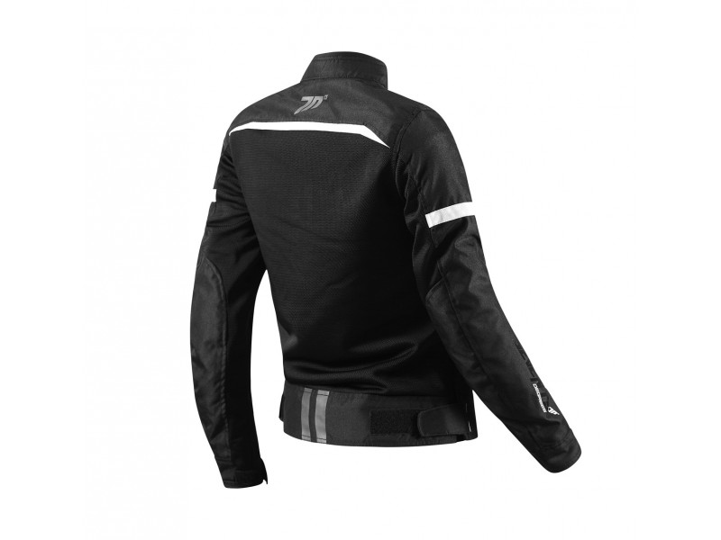 Geaca (jacheta) femei Racing vara Seventy model SD-JR30.2 Mojave culoare: negru/alb