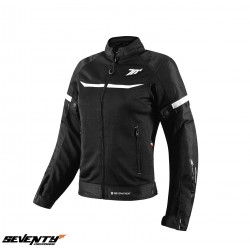 Geaca (jacheta) femei Racing vara Seventy model SD-JR30.2 Mojave culoare: negru/alb Geaca (jacheta) femei Racing vara Seventy model SD-JR30.2 Mojave culoare: negru/alb