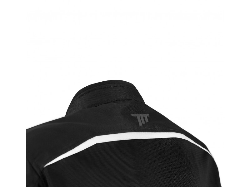 Geaca (jacheta) femei Racing vara Seventy model SD-JR30.2 Mojave culoare: negru/alb