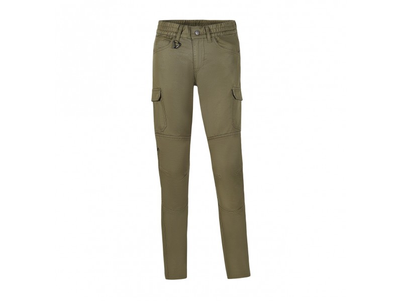 Pantaloni moto barbati Urban Seventy vara model SD-PC24 Teide Cargo culoare: forest green