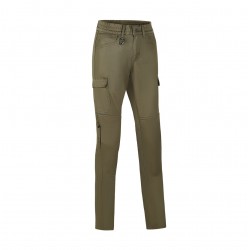 Pantaloni moto barbati Urban Seventy vara model SD-PC24 Teide Cargo culoare: forest green