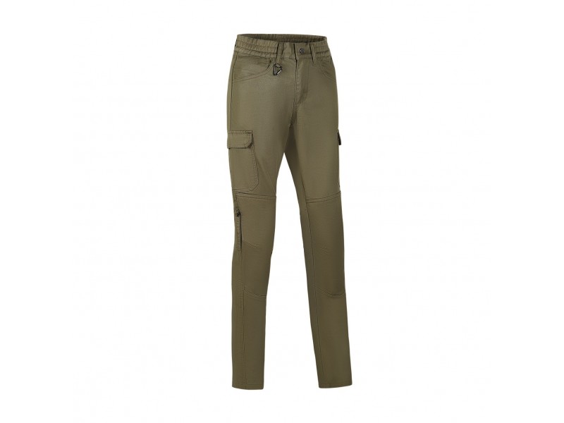 Pantaloni moto barbati Urban Seventy vara model SD-PC24 Teide Cargo culoare: forest green