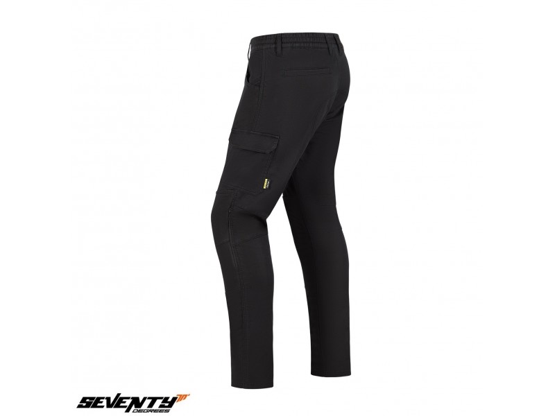 Pantaloni moto barbati Urban Seventy vara model SD-PC24 Teide Cargo culoare: negru