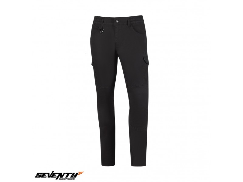 Pantaloni moto barbati Urban Seventy vara model SD-PC24 Teide Cargo culoare: negru