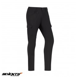 Pantaloni moto barbati Urban Seventy vara model SD-PC24 Teide Cargo culoare: negru Pantaloni moto barbati Urban Seventy vara model SD-PC24 Teide Cargo culoare: negru