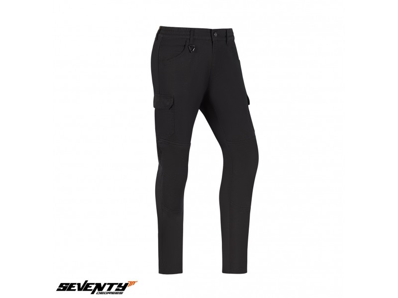 Pantaloni moto barbati Urban Seventy vara model SD-PC24 Teide Cargo culoare: negru