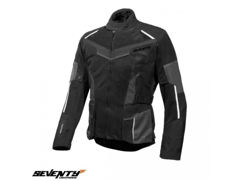 Geaca (jacheta) motociclete barbati Touring Seventy vara model SD-JT70 Atacama culoare: negru/gri/alb Geaca (jacheta) motociclete barbati Touring Seventy vara model SD-JT70 Atacama culoare: negru/gri/alb