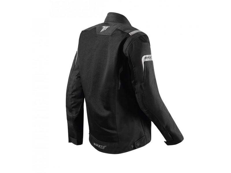 Geaca (jacheta) motociclete femei Touring Seventy vara model SD-JT68 Sahara culoare: negru