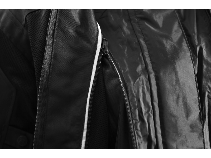 Geaca (jacheta) motociclete femei Touring Seventy vara model SD-JT68 Sahara culoare: negru