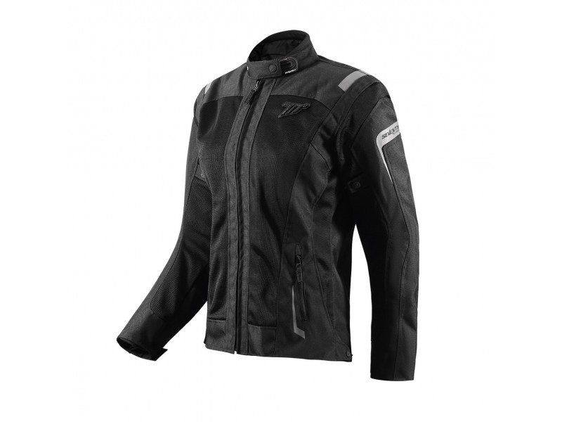 Geaca (jacheta) motociclete femei Touring Seventy vara model SD-JT68 Sahara culoare: negru