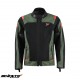 Geaca (jacheta) motociclete barbati Touring Seventy vara model SD-JT66 Sahara culoare: verde military/rosu Geaca (jacheta) motociclete barbati Touring Seventy vara model SD-JT66 Sahara culoare: verde military/rosu
