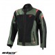 Geaca (jacheta) motociclete barbati Touring Seventy vara model SD-JT66 Sahara culoare: verde military/rosu Geaca (jacheta) motociclete barbati Touring Seventy vara model SD-JT66 Sahara culoare: verde military/rosu