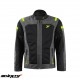 Geaca (jacheta) motociclete barbati Touring Seventy vara model SD-JT66 Sahara culoare: gri/galben fluor
