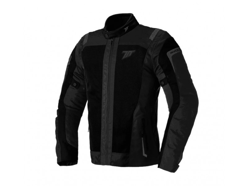 Geaca (jacheta) motociclete barbati Touring Seventy vara model SD-JT66 Sahara culoare: negru