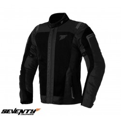 Geaca (jacheta) motociclete barbati Touring Seventy vara model SD-JT66 Sahara culoare: negru Geaca (jacheta) motociclete barbati Touring Seventy vara model SD-JT66 Sahara culoare: negru