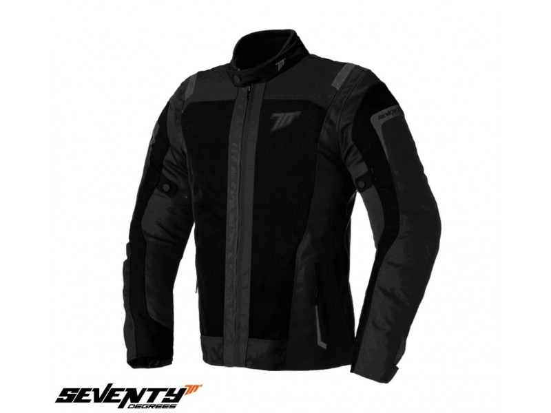 Geaca (jacheta) motociclete barbati Touring Seventy vara model SD-JT66 Sahara culoare: negru Geaca (jacheta) motociclete barbati Touring Seventy vara model SD-JT66 Sahara culoare: negru